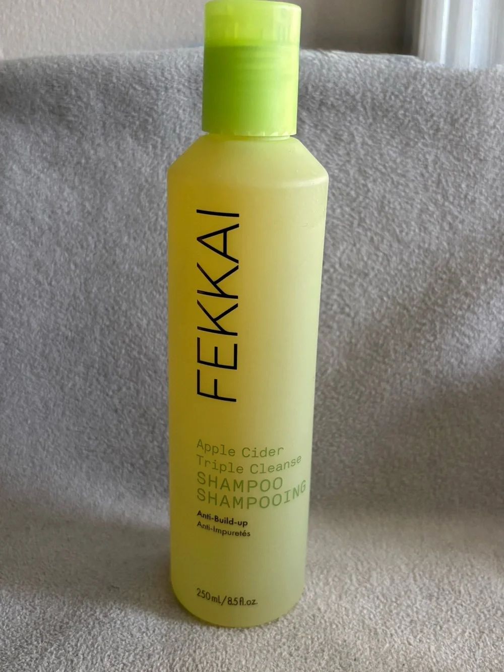 FEKKAI Apple Cider Triple Cleanse Shampoo Deep Cleansing 8.5 oz - Sealed & New